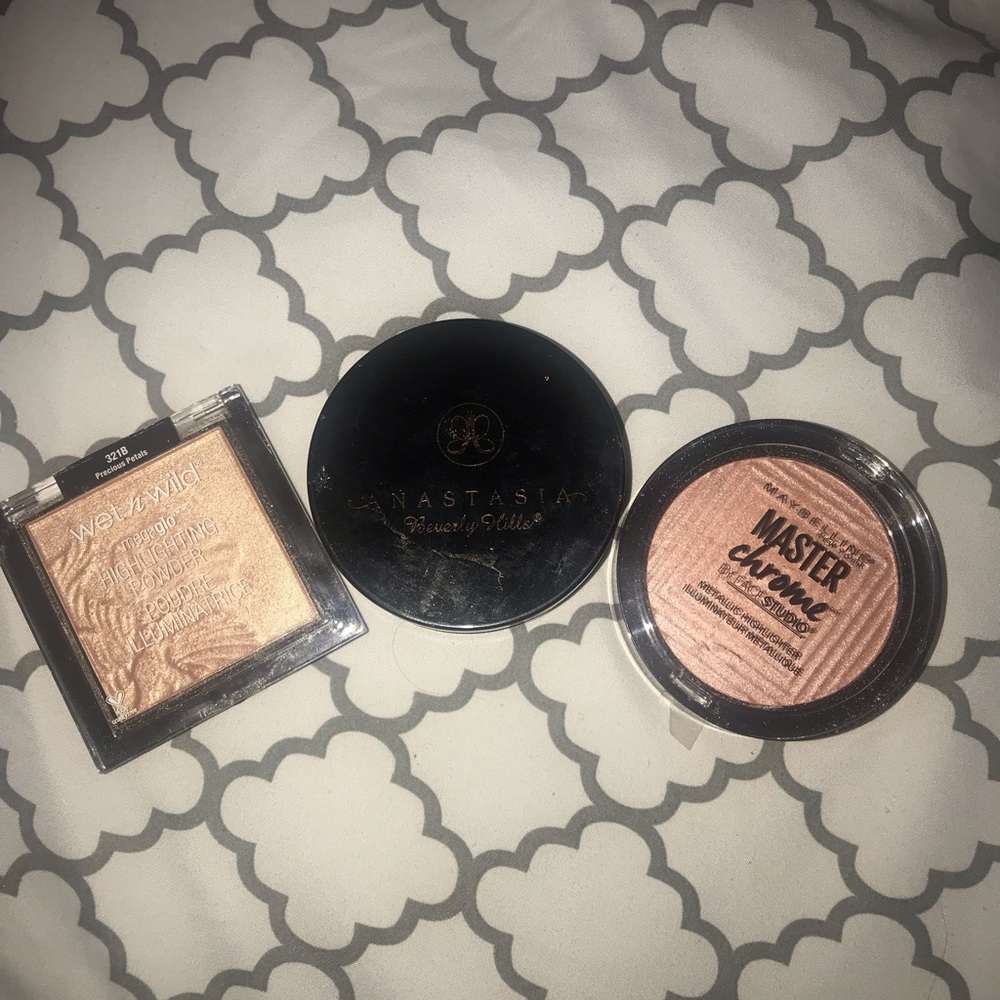 ROSE GOLD HIGHLIGHTER TRIO